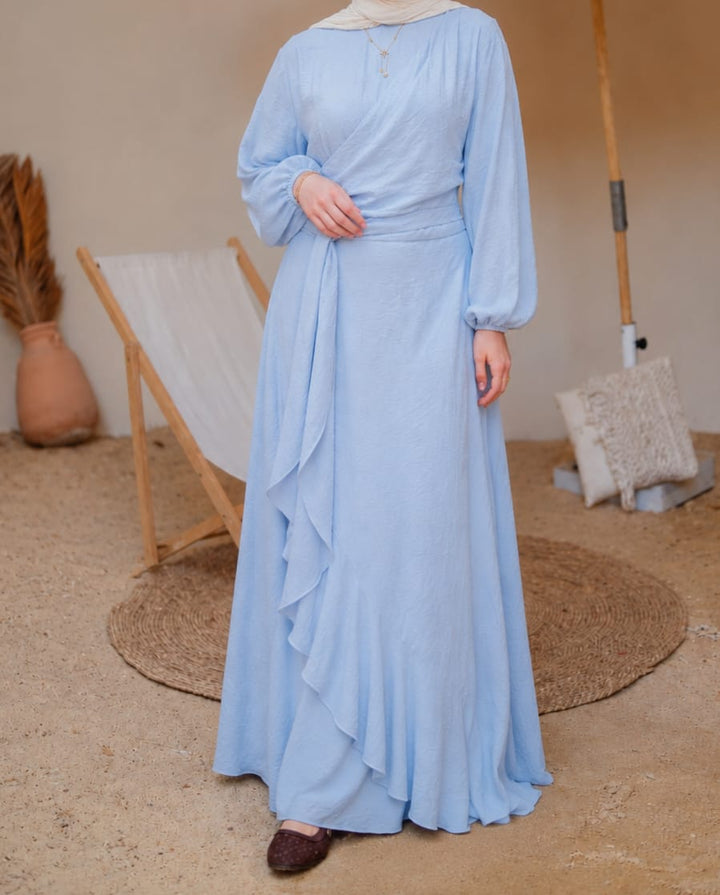 Side Ruffles Dress