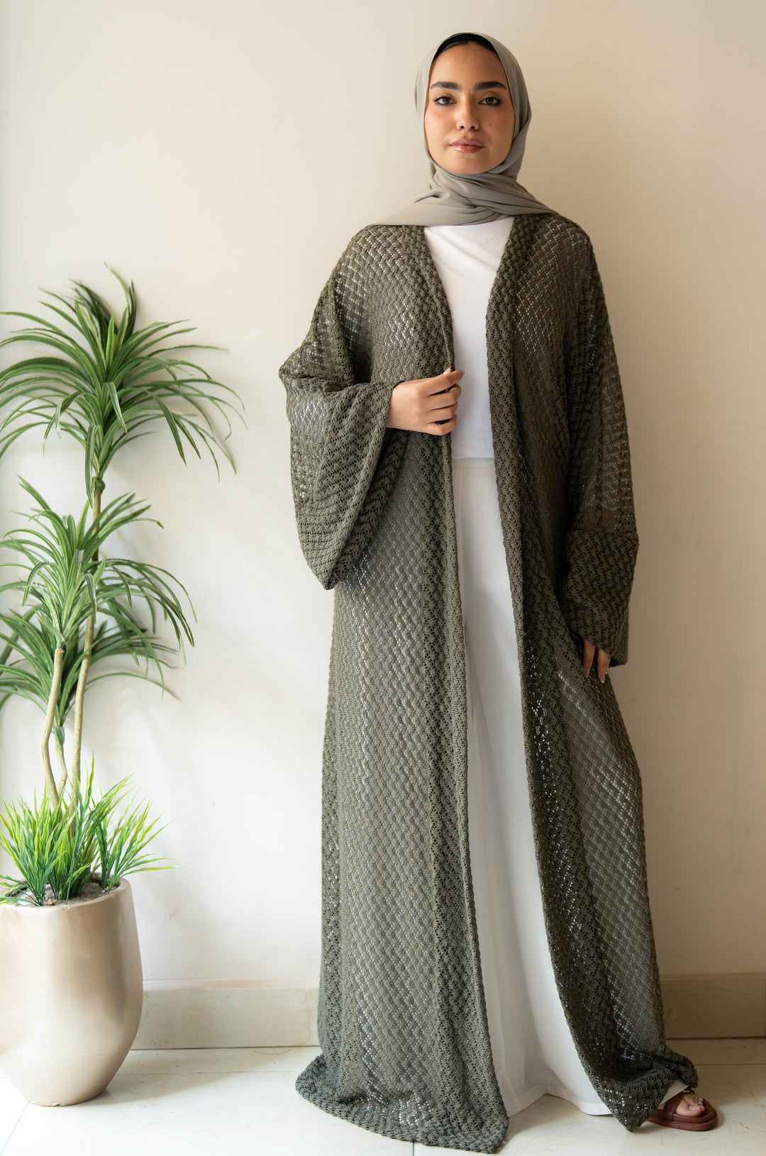 Seaside Net Kimono