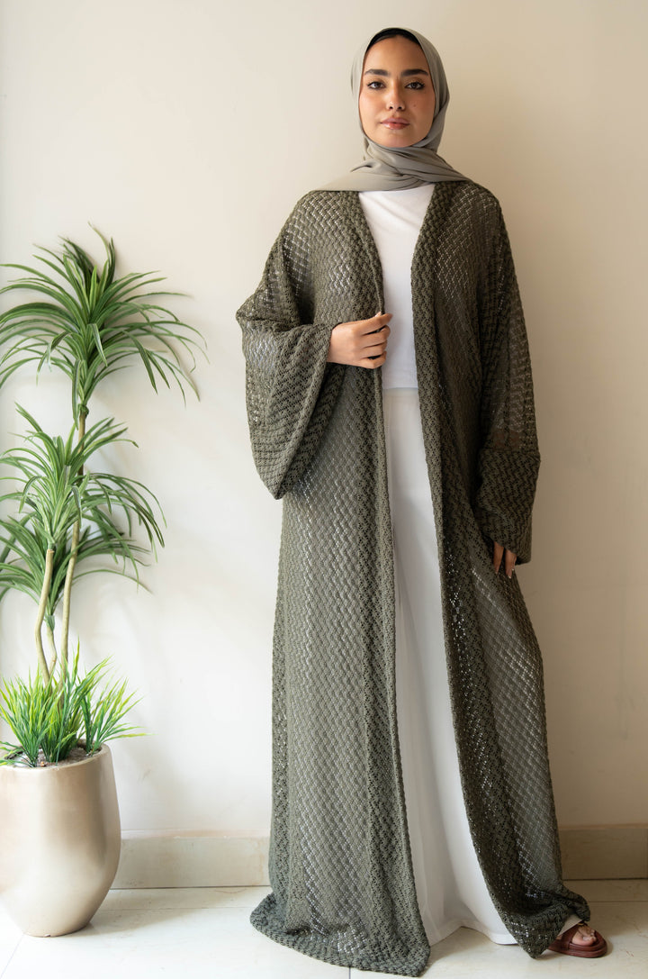 Seaside Net Kimono
