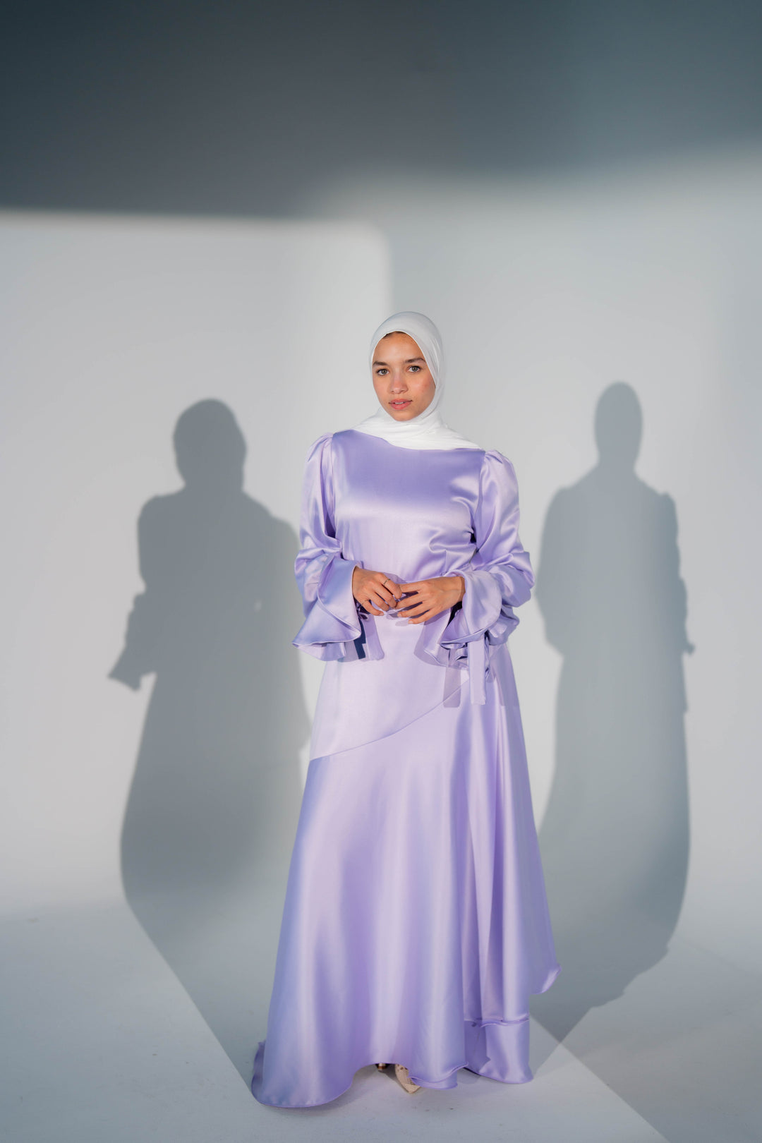 Misk Satin Dress