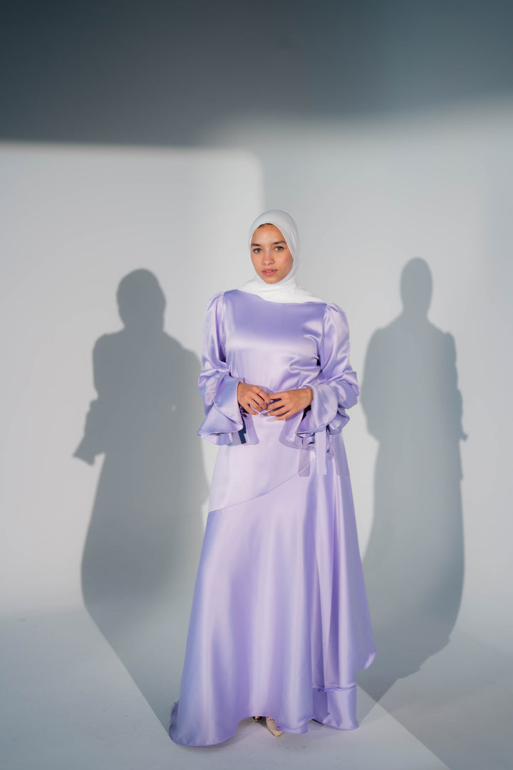 Misk Satin Dress