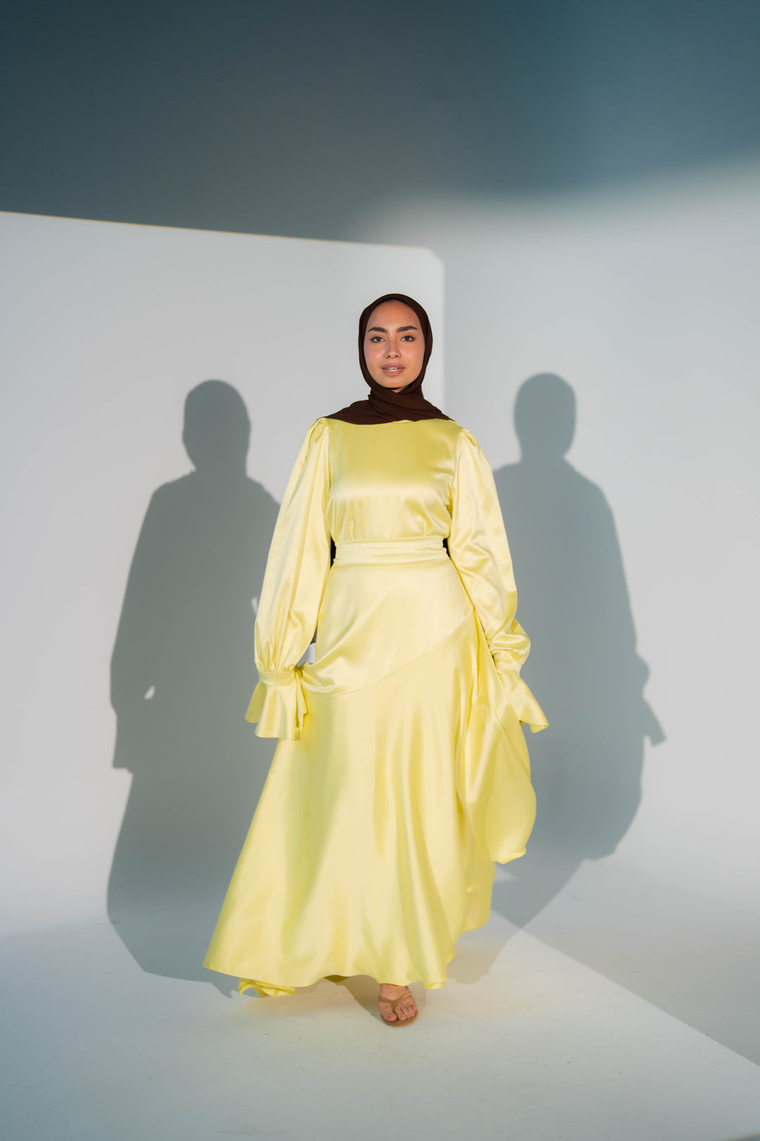 Misk Satin Dress
