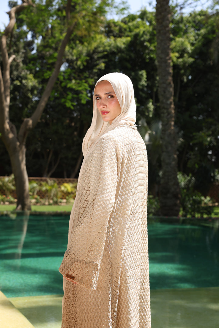 Seaside Net Kimono