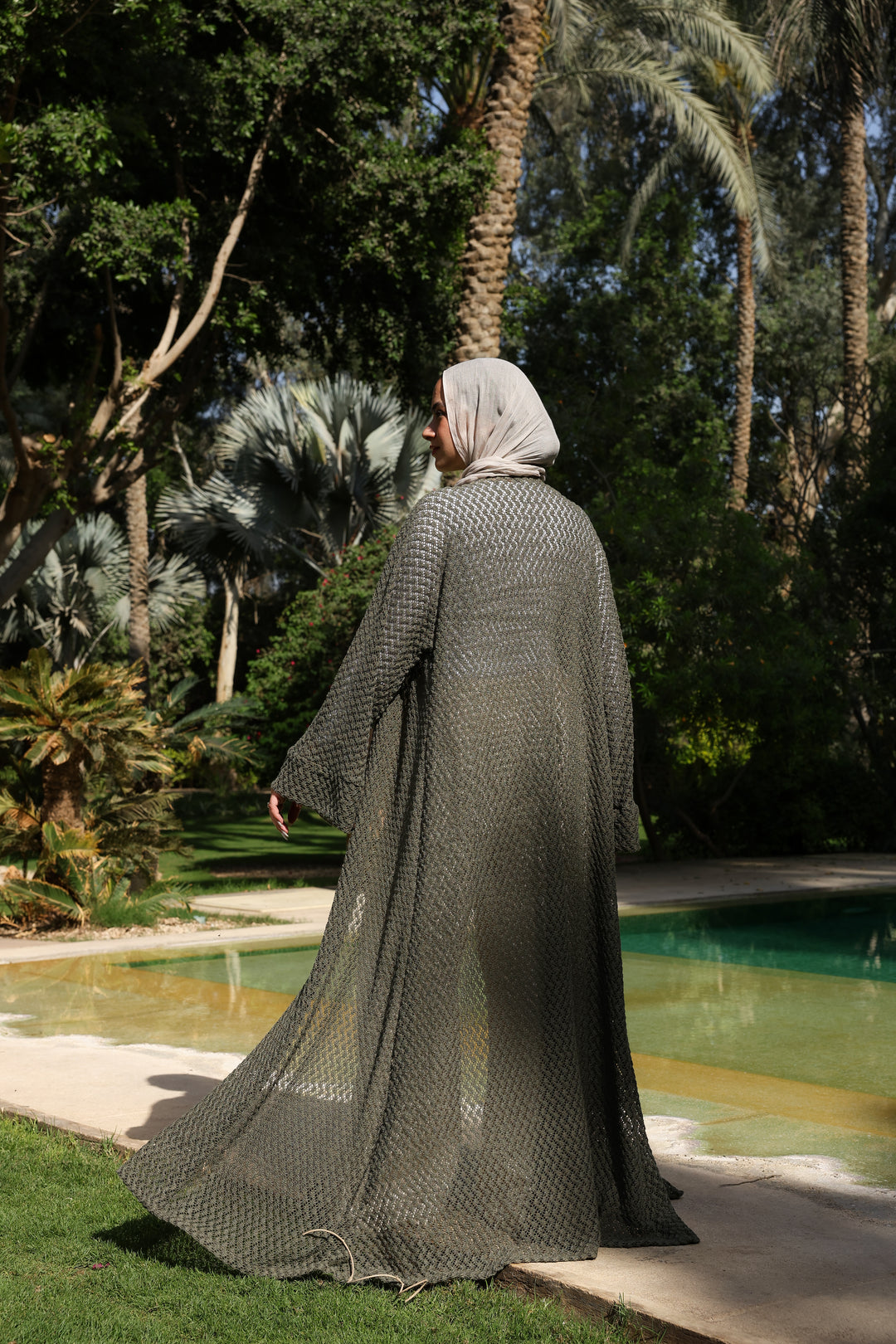 Seaside Net Kimono