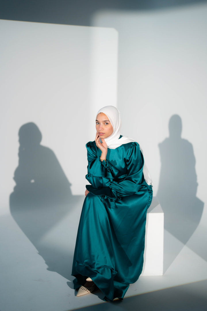 Misk Satin Dress