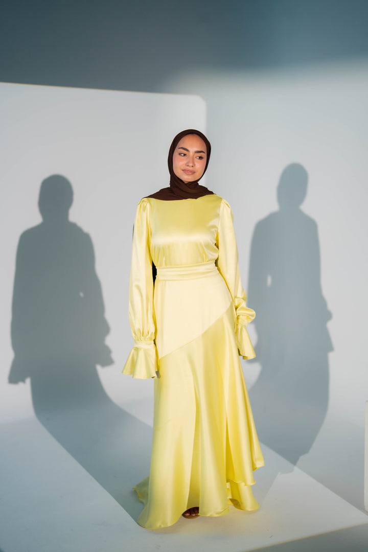 Misk Satin Dress