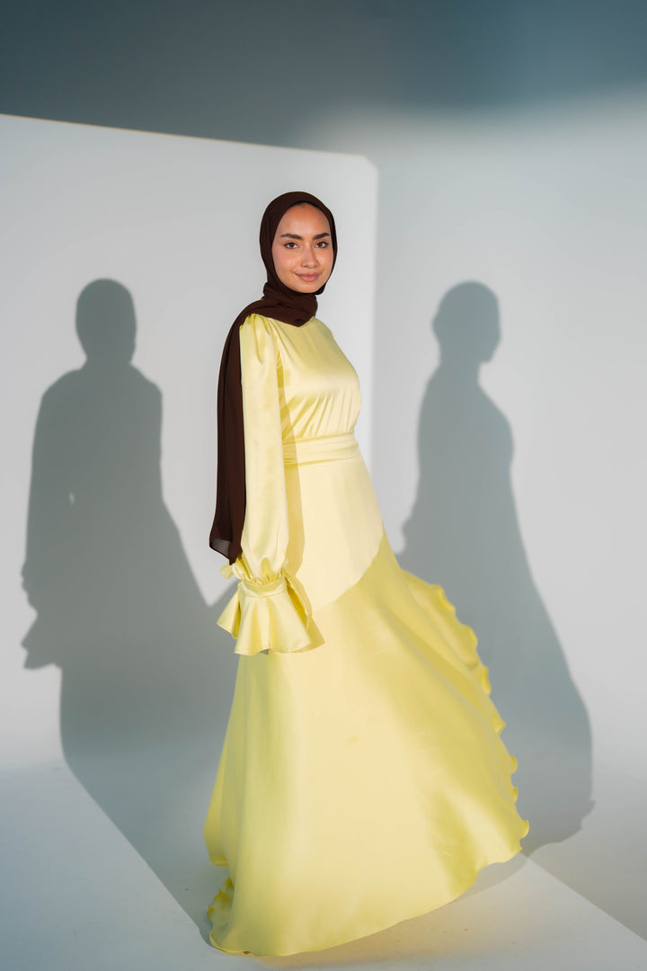Misk Satin Dress