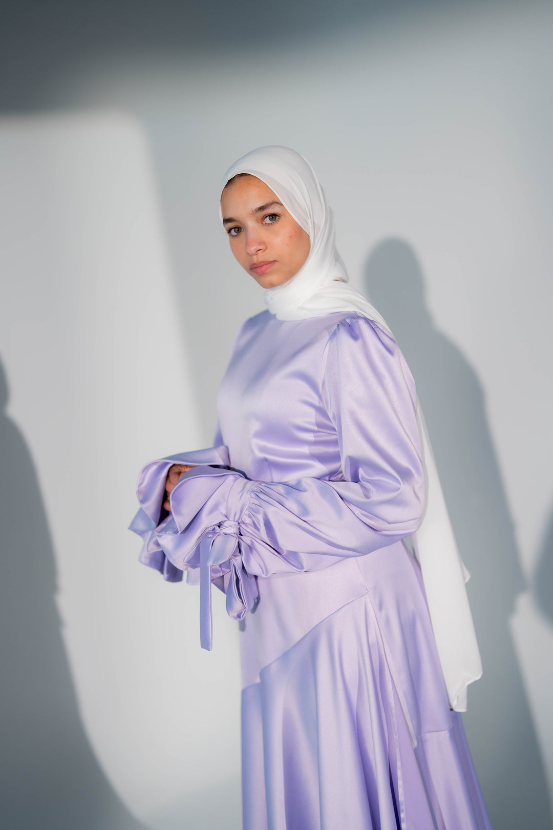 Misk Satin Dress