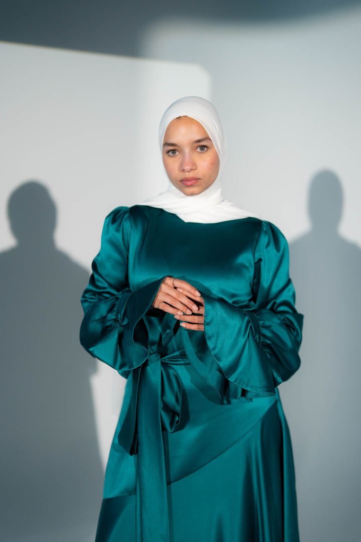 Misk Satin Dress