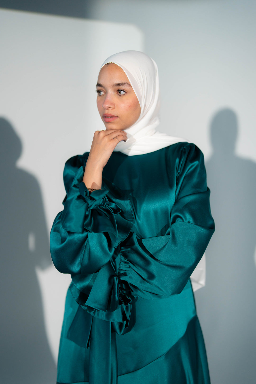 Misk Satin Dress