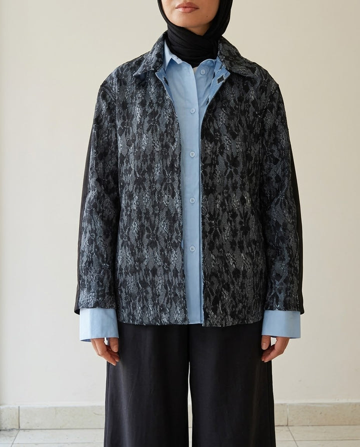 Frost denim jacket