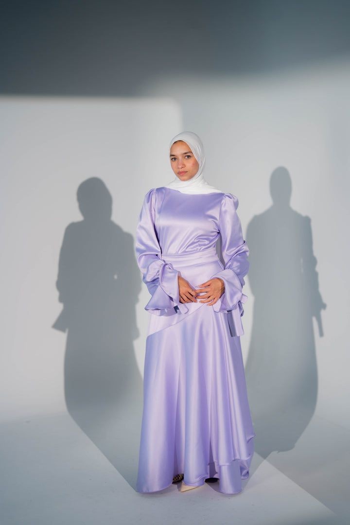 Misk Satin Dress