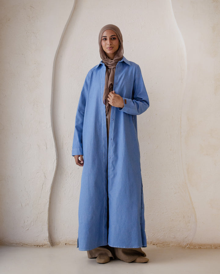 Double Side Buttons Dress