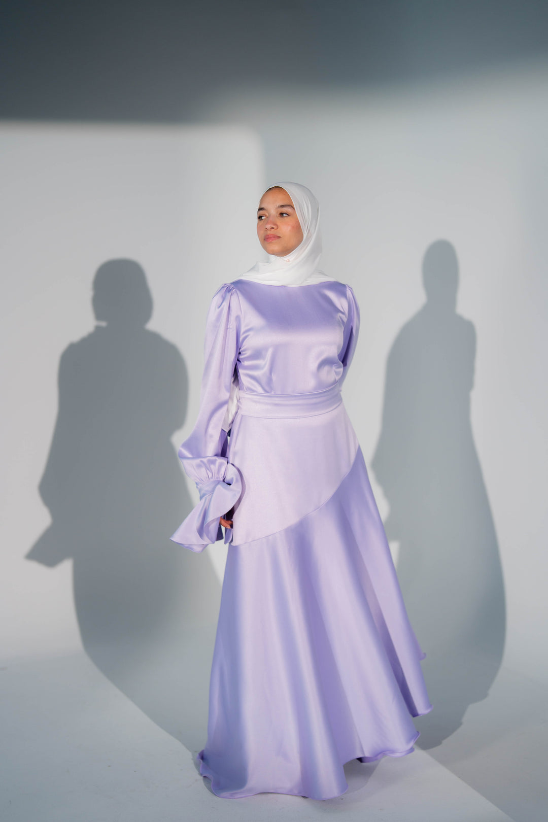 Misk Satin Dress