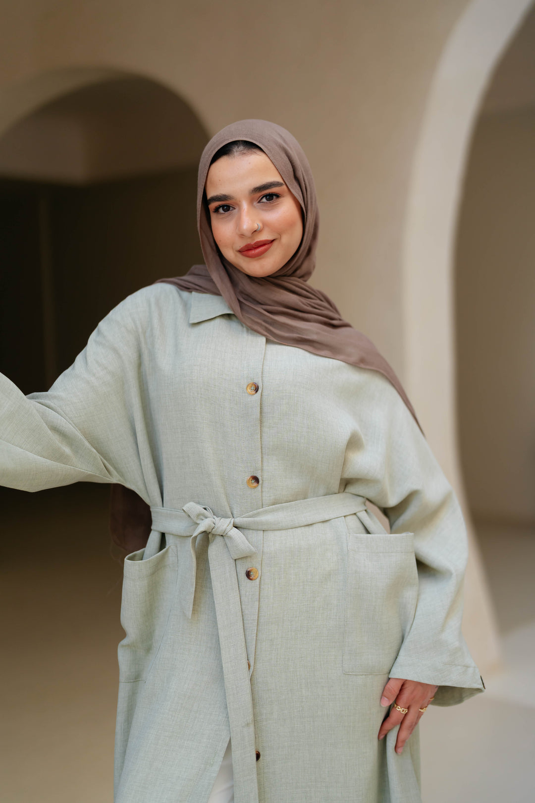 Alinor Shirt Dress