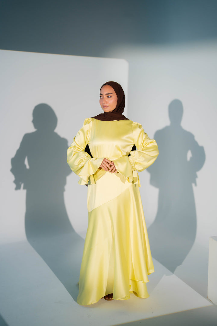 Misk Satin Dress