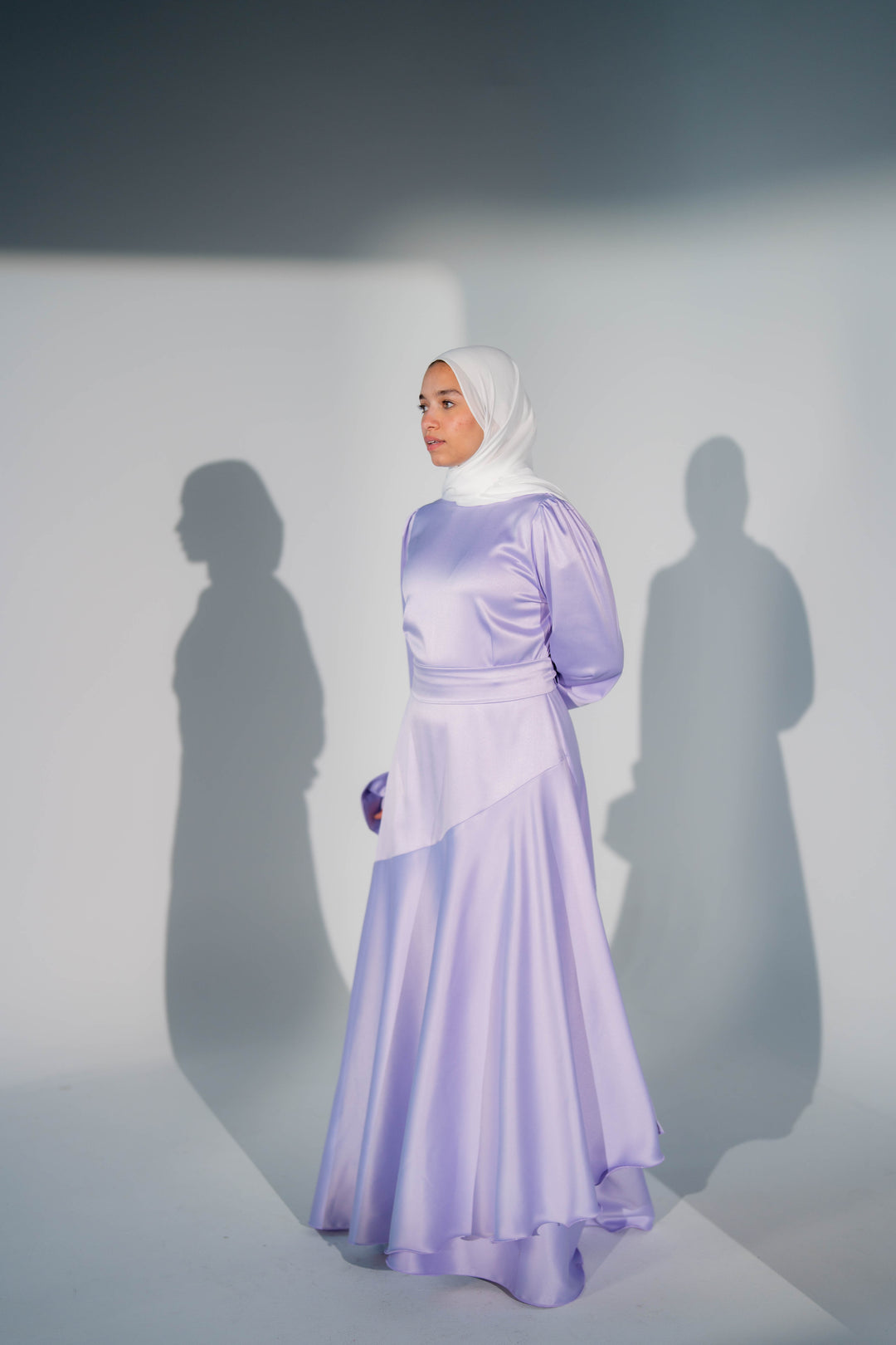 Misk Satin Dress