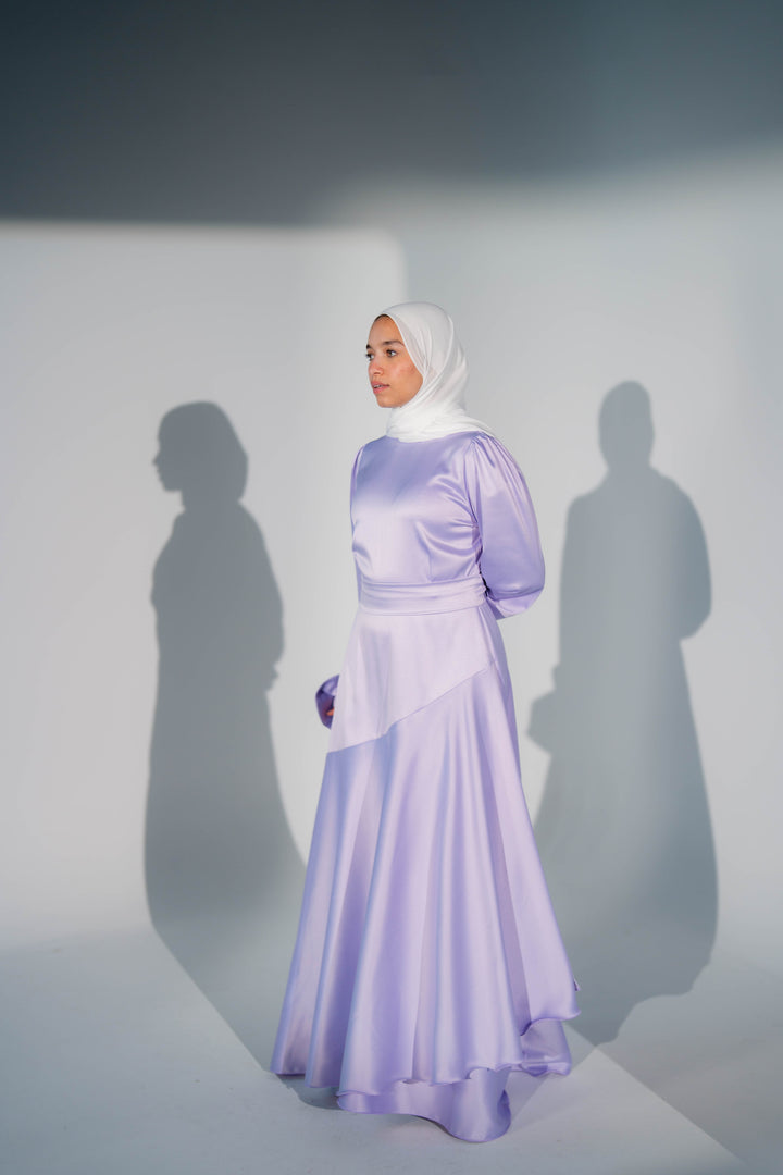 Misk Satin Dress