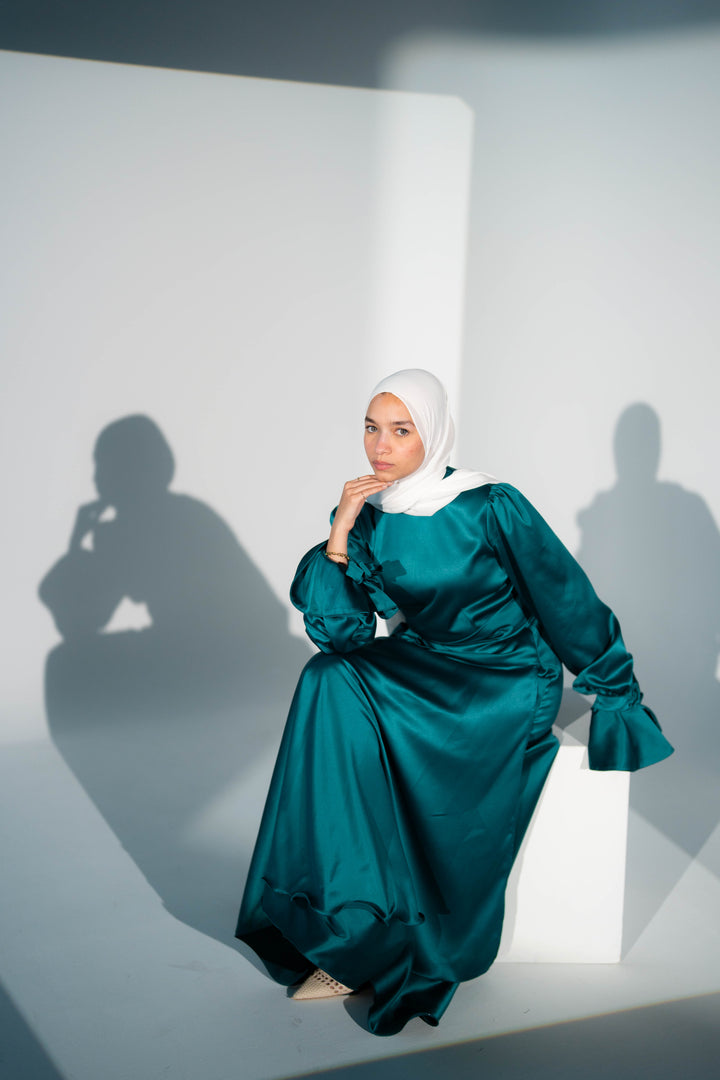 Misk Satin Dress