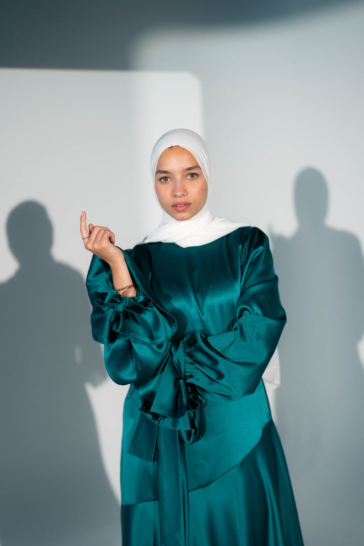 Misk Satin Dress